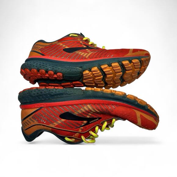 Brooks Ghost12 Orange Turkey Trot Thanksgiving Running Shoes Women's 7B Shoes - Picture 8 of 14